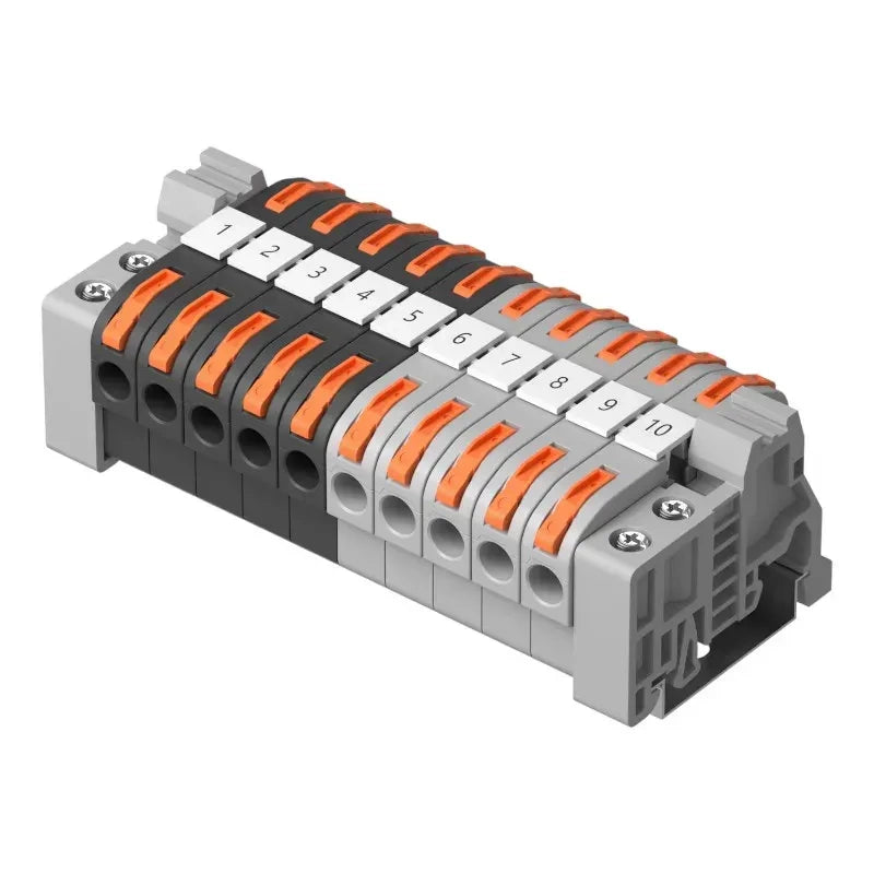 Sonoff 211 kopplingsklämmor för DIN-skena, 20 delar, 250 V och 32 A