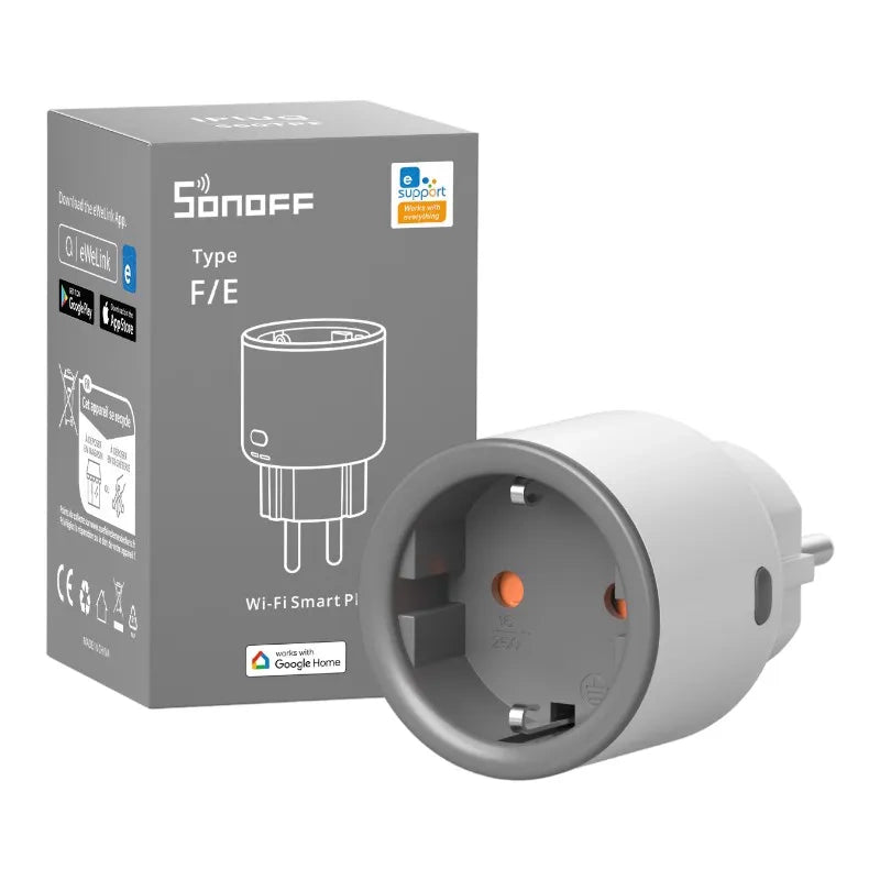 Sonoff S60TPF smart vägguttag