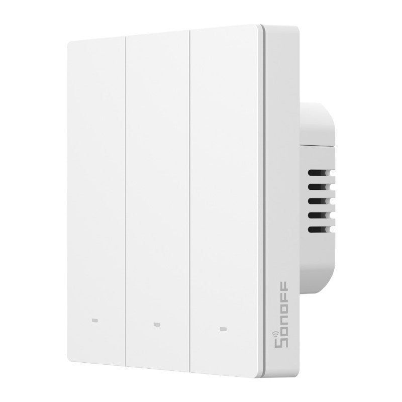 Sonoff M5-3C-86W smart väggströmbrytare Matter, 3 kanaler, vit