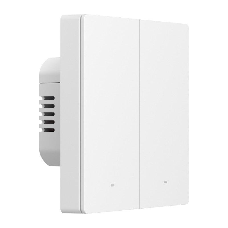 Sonoff M5-2C-86W smart väggströmbrytare Matter, 2 kanaler, vit