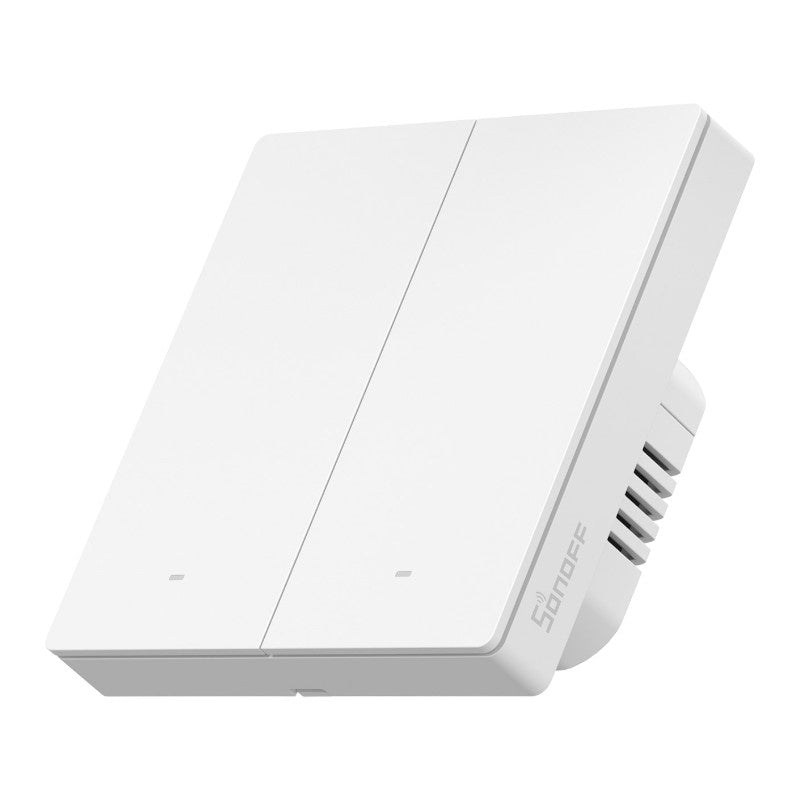 Sonoff M5-2C-86W smart väggströmbrytare Matter, 2 kanaler, vit