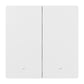 Sonoff M5-2C-86W smart väggströmbrytare Matter, 2 kanaler, vit
