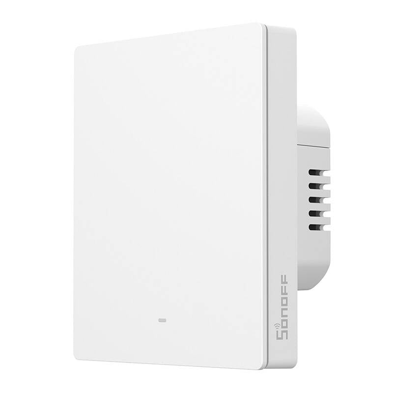Sonoff M5-1C-80W Matter smart väggströmbrytare, 1 kanal, för ram