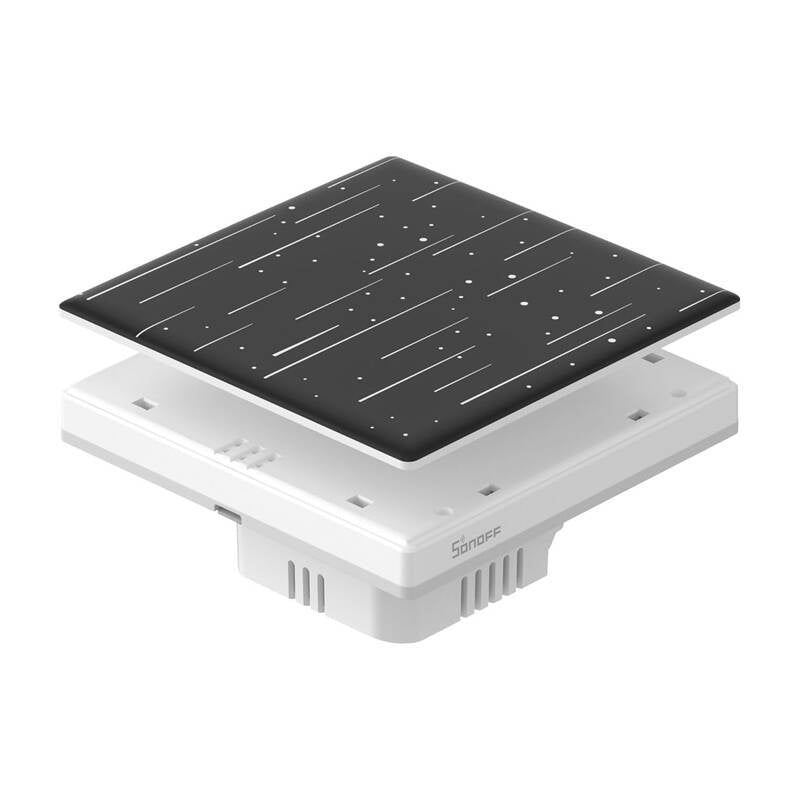 Sonoff T5-1C-86 dekorpanel Star till touchströmbrytare T5 1C