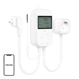 Meross MTS960HK smart termostatuttag med extern givare och HomeKit