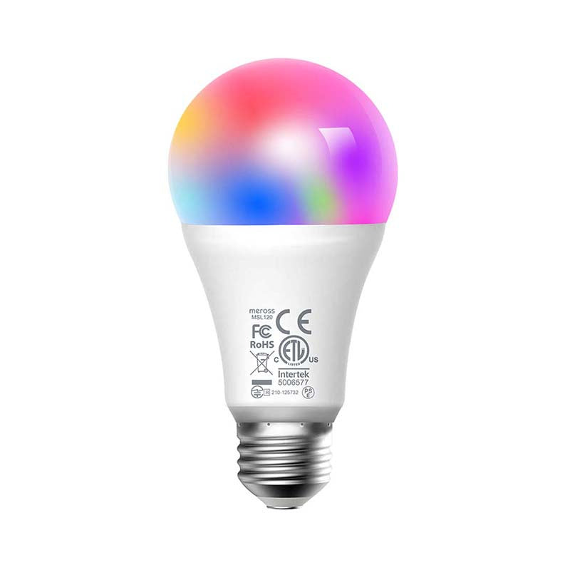 Meross MSL120 smart WiFi LED-lampa med RGB och vitt ljus, HomeKit