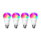 Meross MSL120 smart WiFi LED-lampa E27 med RGB, 4-pack, HomeKit