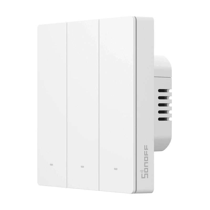 Sonoff ZBM5-3C-86W Zigbee touchbrytare för vägg, 3 kanaler, 87 x 87 mm