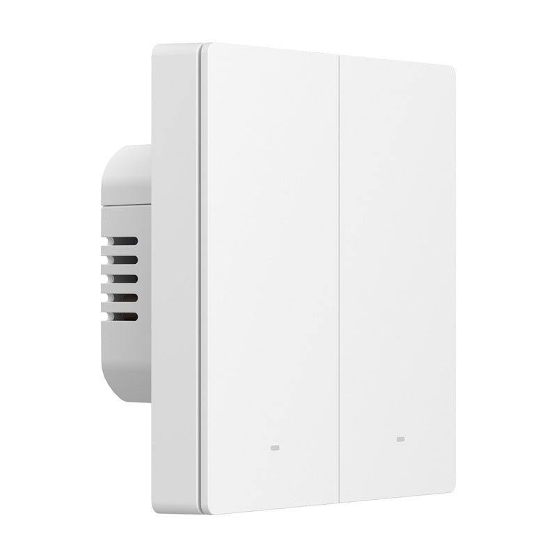 Sonoff ZBM5-2C-86W Zigbee touchbrytare för vägg, 2 kanaler, 87 x 87 mm