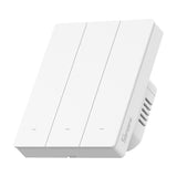 Sonoff ZBM5-3C-80W Zigbee touchbrytare för vägg, 3 kanaler, 86 x 71 mm
