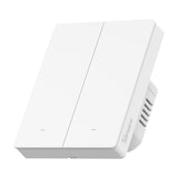 Sonoff ZBM5-2C-80W Zigbee touchbrytare för vägg, 2 kanaler, 86 x 71 mm