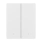 Sonoff ZBM5-2C-80W Zigbee touchbrytare för vägg, 2 kanaler, 86 x 71 mm