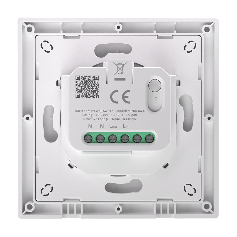 Sonoff MINIR4M-E Orb-MW1 smart strömbrytare, Matter, 1 kanal, vit