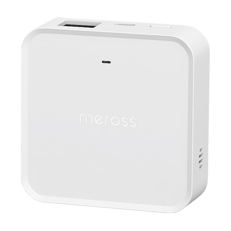 Meross MSH450MA Matter-hubb med Wi-Fi, Ethernet och 110 dB larm