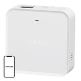Meross MSH450MA Matter-hubb med Wi-Fi, Ethernet och 110 dB larm