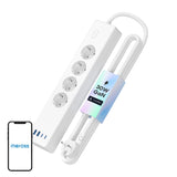 Meross MSP844 smart grenuttag, 4 uttag, 2x USB-A och 2x USB-C, Matter
