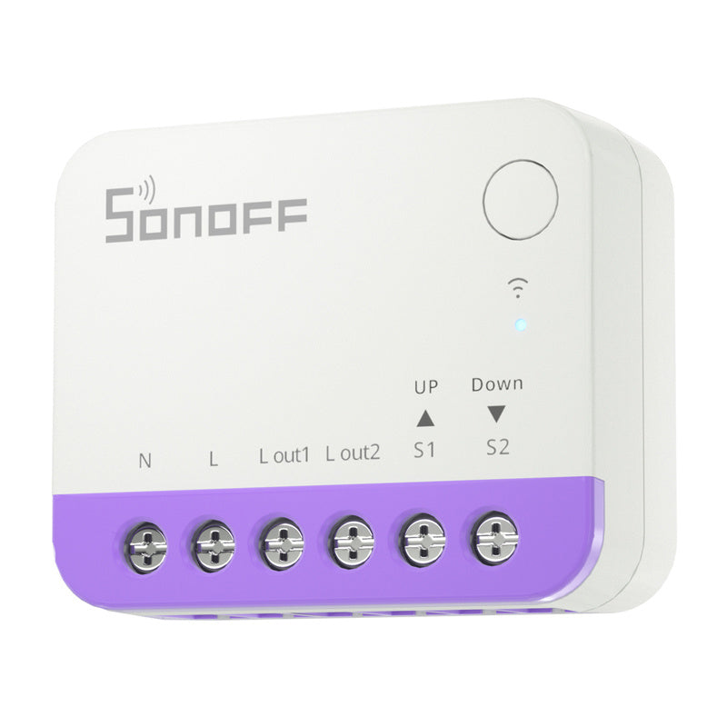 Sonoff MINI-RBS smart Wi-Fi-styrmodul för persienner och rullgardiner, 2-pack