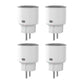 Sonoff S60ZBTPF Zigbee smart vägguttag med energimätning, 4-pack