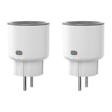 Sonoff S60ZBTPF Zigbee smart vägguttag med energimätning, 2-pack