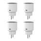 Sonoff S60TPF Wi-Fi smart vägguttag med energimätning, 4-pack