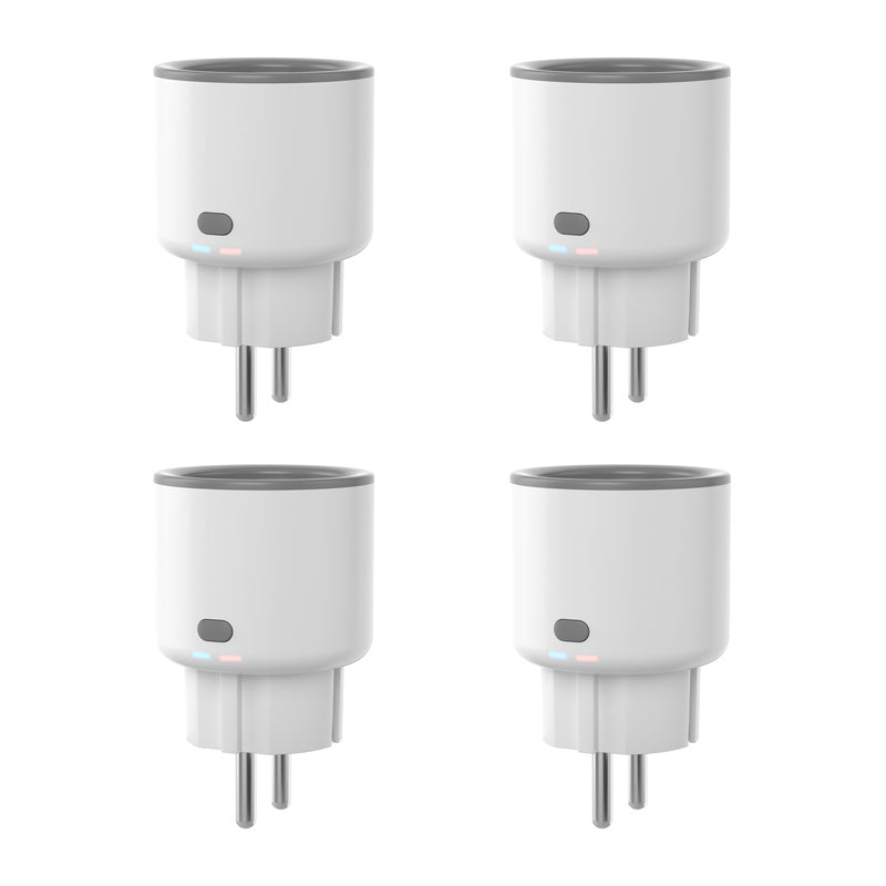 Sonoff S60TPF Wi-Fi smart vägguttag med energimätning, 4-pack