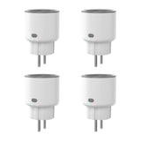 Sonoff S60TPF Wi-Fi smart vägguttag med energimätning, 4-pack