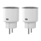 Sonoff S60TPF Wi-Fi smart vägguttag med energimätning, 2-pack