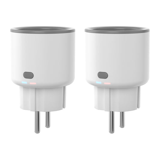 Sonoff S60TPF Wi-Fi smart vägguttag med energimätning, 2-pack