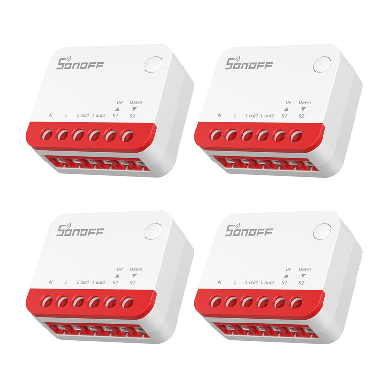 Sonoff MINI-ZBRBS Zigbee styrmodul för rulljalusier och persienner, 4-pack