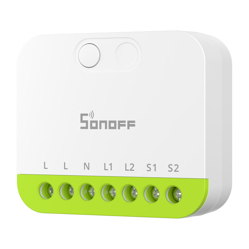 Sonoff MINI-ZB2GS Zigbee tvåkanals styrmodul för belysning