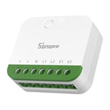 Sonoff MINI-2GS Matter tvåkanals styrmodul med Wi-Fi