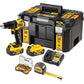 DeWalt DCZ100P2KT kit med DCD709, två 5,0 Ah batterier, laddare, bitsset, måttband och TSTAK