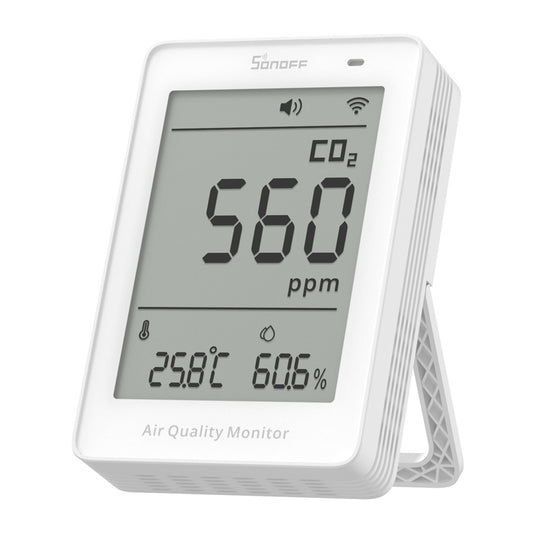 Sonoff AirGuard SAWF-08P CO2-mätare med WiFi, Matter och LCD-display