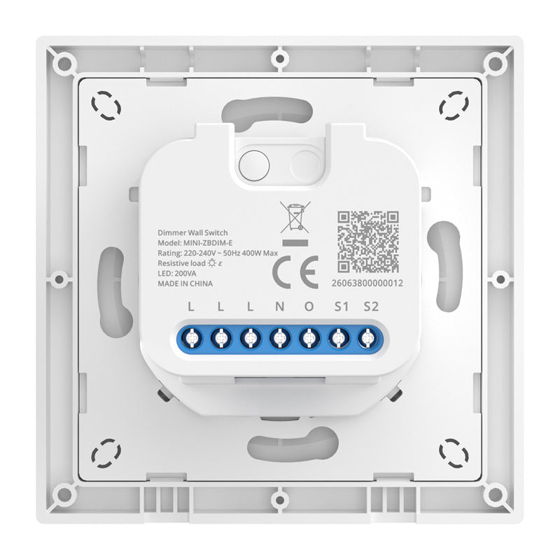 Sonoff MINI-ZBDIM-E Zigbee smart dimmer för vägg med energimätning