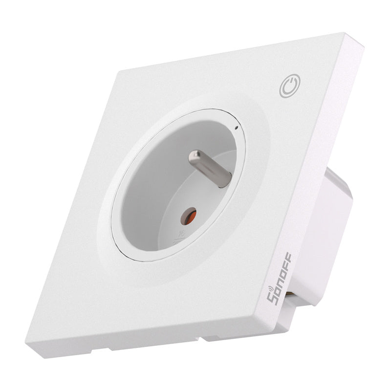 Sonoff WS01TPE-E smart infällt vägguttag typ E med Matter och energimätning