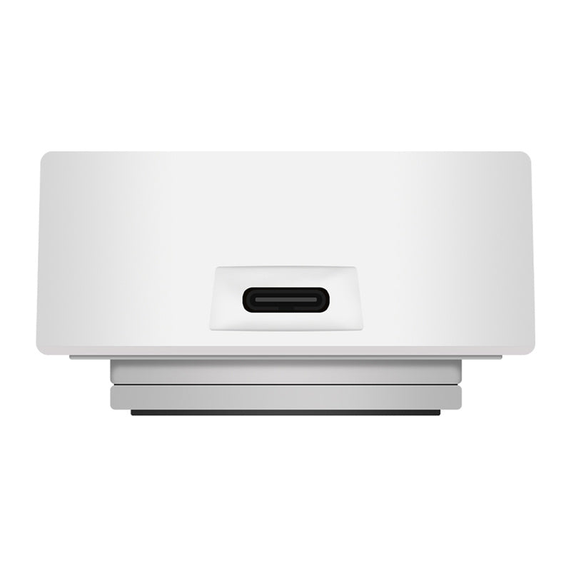 MOES HP02 närvarosensor underifrån med kabelanslutning