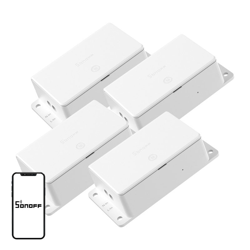 Sonoff Basic R5 Gen5 smart Wi-Fi-brytare med Matter, 10 A, 4-pack