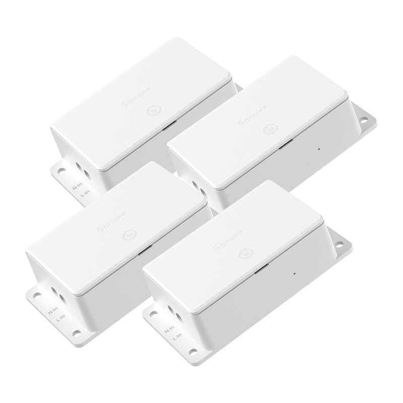 Sonoff Basic R5 Gen5 smart Wi-Fi-brytare med Matter, 10 A, 4-pack