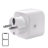 Sonoff S61s smart utomhusuttag med Matter, Wi-Fi och energimätning