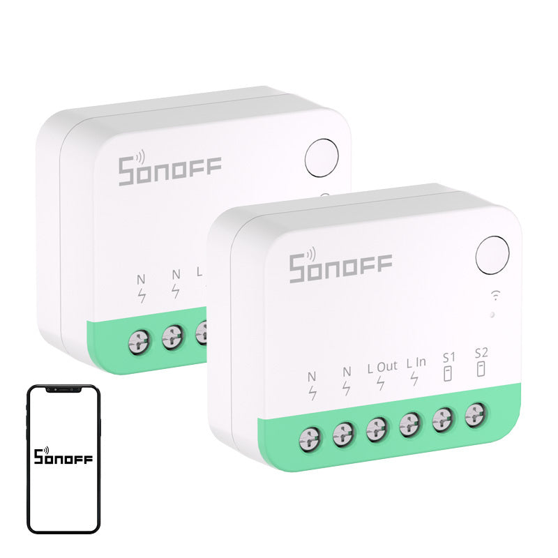 Sonoff MINIR4M Matter smart styrmodul för belysning, 2-pack