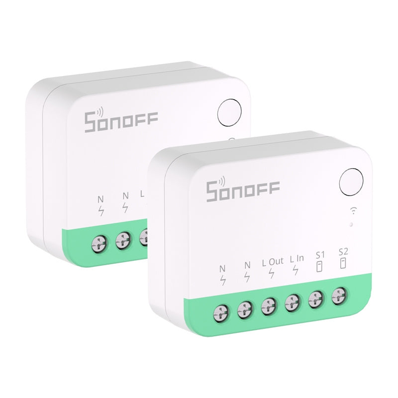 Sonoff MINIR4M Matter smart styrmodul för belysning, 2-pack