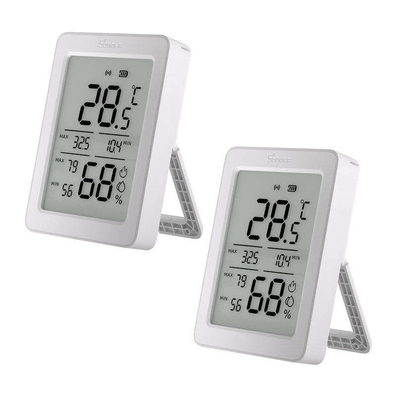 Sonoff SNZB-02DR2 AirGuard TH Zigbee temperatur- och fuktsensor, 2-pack