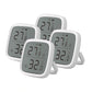 Sonoff SNZB-02D Zigbee temperatur- och fuktsensor med skärm, 4-pack