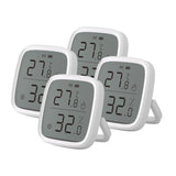 Sonoff SNZB-02D Zigbee temperatur- och fuktsensor med skärm, 4-pack