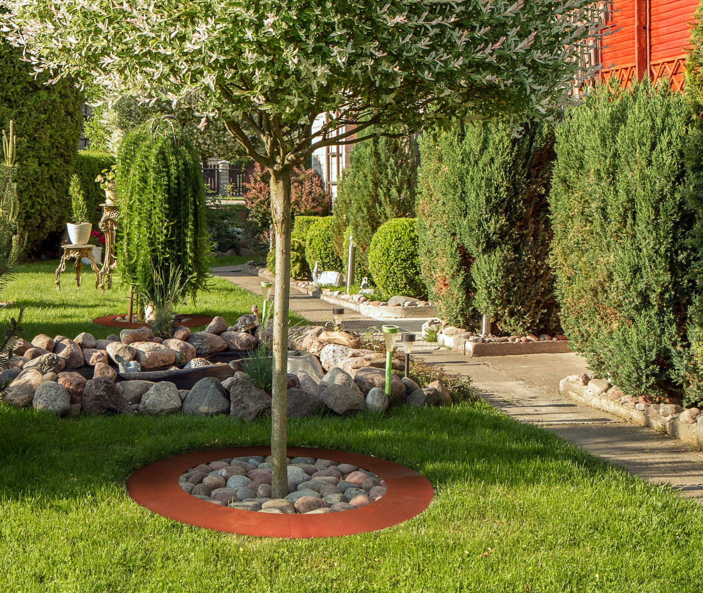 Robot Mower Ring 90/120cm, corten
