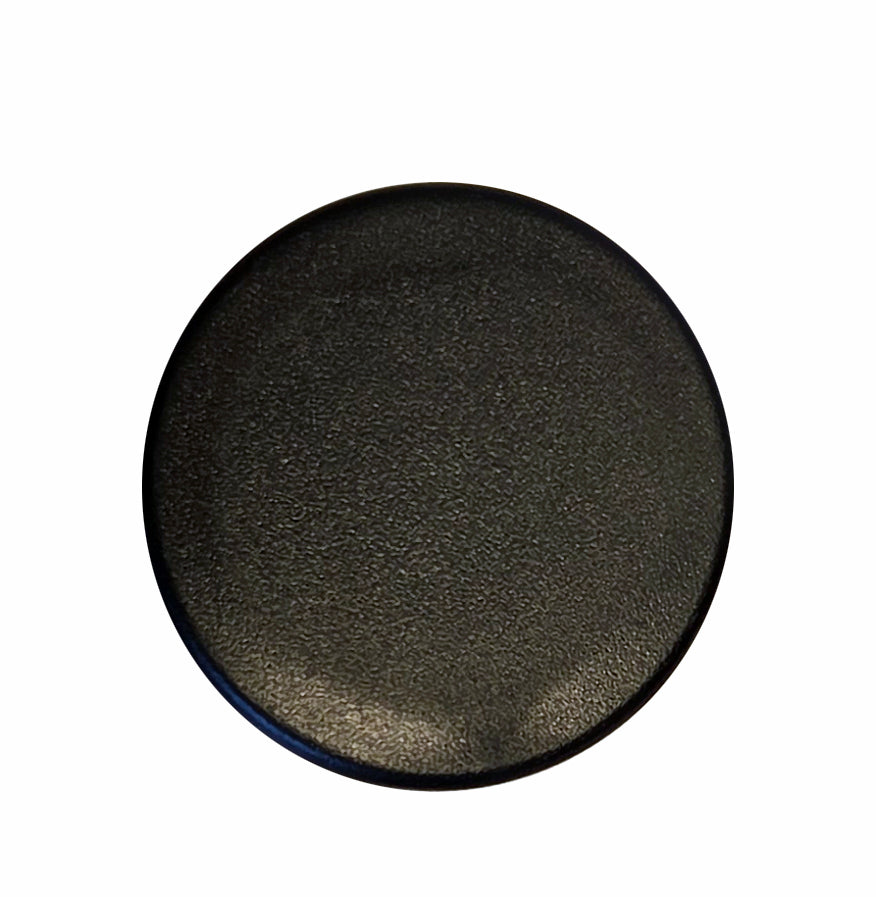 Stolphatt / täcklock svart för 60mm stolpe