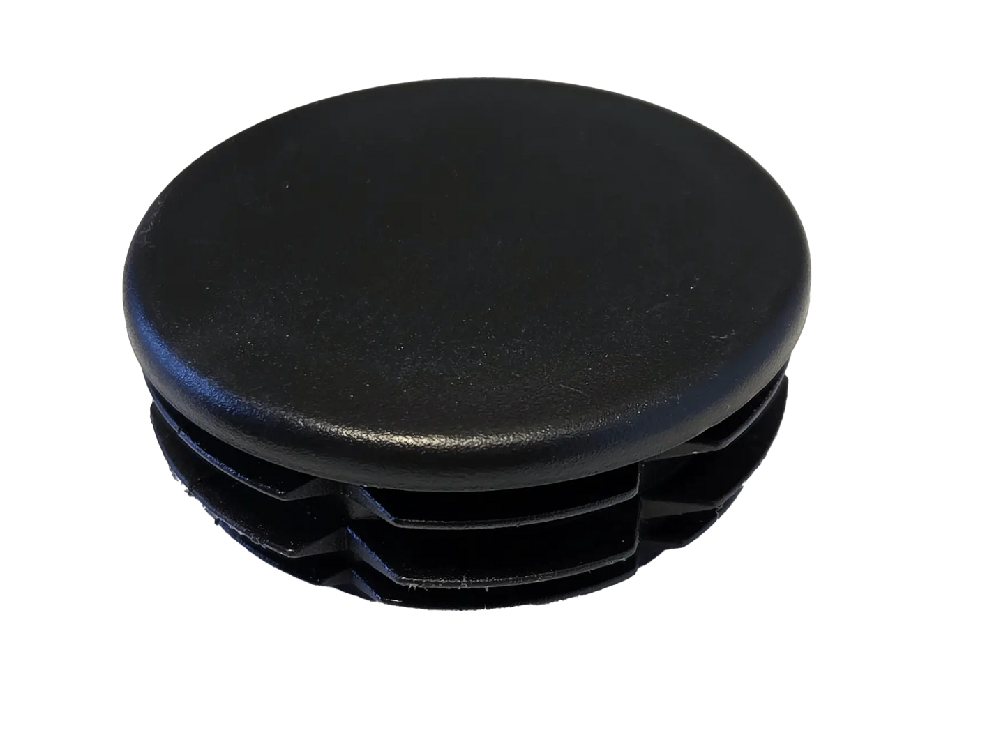 Stolphatt / täcklock svart för 60mm stolpe