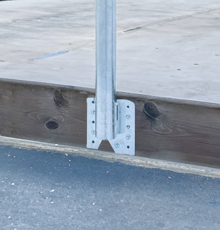 Rörfäste Plank- Och Fasad Ø60 550mm