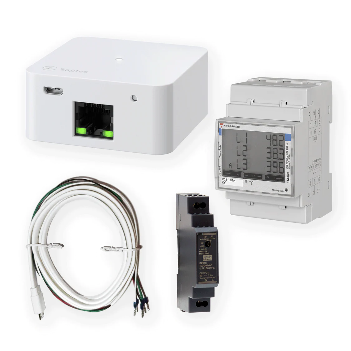 Zaptec Sense GEN Bundle Carlo Gavazzi 65A