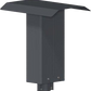 Stolpfäste 205D2  för 60mm rör - Dubbel